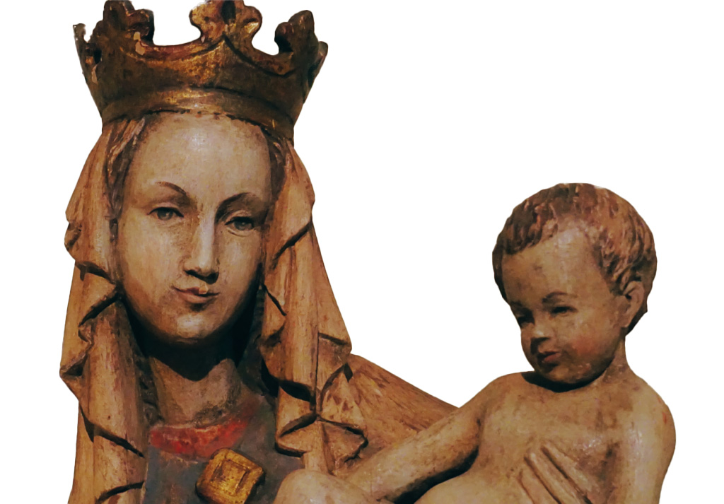 Madonna and Child statue